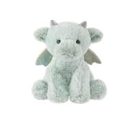 Apricot Lamb Peluche dragon vert en peluche douce pour enfant (dragon en peluche vert, 20 cm), S