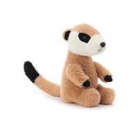 Apricot Lamb Peluche suricate pour enfants, douce et mignonne, pour bébé fille et garçon, marron, 19 cm