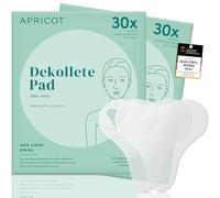 APRICOT Lot de 2 coussinets décolletés anti-rides en silicone médical avec aloe vera - Réutilisable jusqu'à 60 fois, testé dermatologiquement, végétalien et sans cruauté envers les animaux - Coussinet