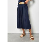 Apricot Pantalons Jupes-culottes amples plissés Apricot