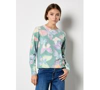 Apricot Pull-over vert pastel / violet pastel / orange pastel, Taille S