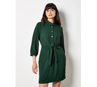 Apricot Robe abricot boutonnée sur le devant Vert EU 46 (UK 18)