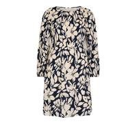 Apricot Robe beige / bleu marine, Taille 38