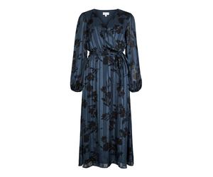 Apricot Robe bleu foncé / noir, Taille 40