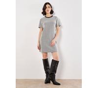 Apricot Robe chemise Apricot à chevrons contrastant Noir EU 44 (UK 16)