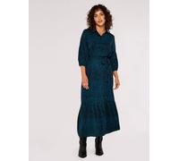 Apricot Robe-chemise émeraude / noir, Taille 34