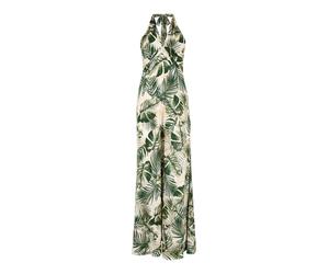 Apricot Robe crème / vert, Taille 42