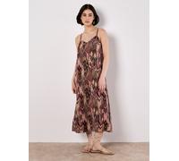 Apricot Robe d’été beige / rouille / rose clair / noir, Taille 36