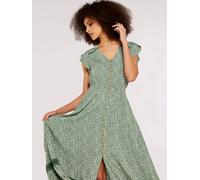 Apricot Robe d’été vert / blanc, Taille 38