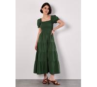 Apricot Robe d’été vert foncé, Taille 40