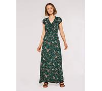 Apricot Robe d’été vert / mélange de couleurs, Taille 42
