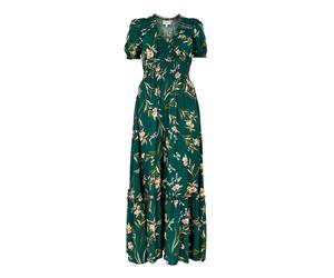 Apricot Robe d’été vert / vert foncé / mélange de couleurs, Taille 34