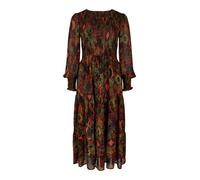 Apricot Robe 'Ikat' kaki / mélange de couleurs, Taille 40