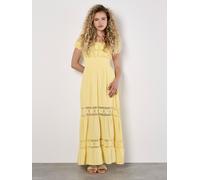 Apricot Robe jaune, Taille 34