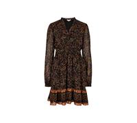 Apricot Robe mélange de couleurs / noir, Taille 42