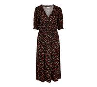 Apricot Robe rouge sang / rouge orangé / rouge pastel / noir, Taille 40