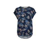 Apricot T-shirt bleu foncé / mélange de couleurs, Taille L