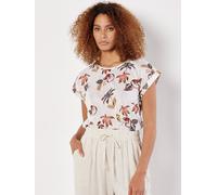 Apricot T-shirt sapin / orange / blanc, Taille S