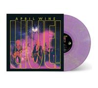 April Wine - Live! - Purple With Yellow Specs Vinyl 180g [Vinyl] Colored Vinyl,