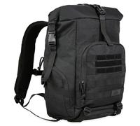 APRILBAY Vagabond Roll-Top Sac à dos - Expansible, 30 L-36 L, imperméable, sac à dos de randonnée avec compartiment pour batterie externe et tissu Oxford 900D