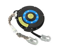 Aprilhp Antichute a Rappel Auto, Profession Fall Eestraint Device Équipement Antichute avec Fonction Autobloquante, Charge-100KG, Equipement de Protection Individuelle et de Securit 5m