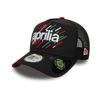 Aprilia de Course New Era Officiel E-Frame Camionneur Baseball Chapeau 2025 Noir