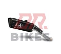 71003PTN - Silencieux Echappement Arrow Pista Dark / Titane Aprilia RSV4 (21-22)