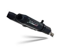 Aprilia Shiver 750 - GT 2007-2016 Échappement GPR Double Slip-On Furore Nero