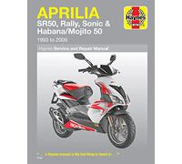 Aprilia Sr50, Rally, Sonic, Habana & Mojito Scooters, '93-'09 Haynes Repair Manual