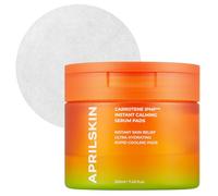 APRILSKIN Carrotene IPMP™ Tampons de toner sérum apaisant instantané | Coussinets de sérum rafraîchissant en 5 minutes | Végétalien, sans cruauté envers les animaux | Non comédogène | Masque