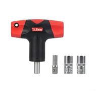 Aprilsunnyzone 1 clé dynamométrique 8 Nm/2 5 Nm avec tiges interchangeables optimisées pour le serrage pour tournevis hexagonal standard 14 (B)