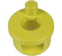 Aprilsunnyzone Aimant rotatif à double extrémité œil de chat pour nail art avec boule en acier pour soutenir les champs magnétiques de vernis gel (jaune citron)