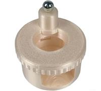 Aprilsunnyzone Aimant rotatif à double extrémité œil de chat pour nail art avec boule en acier pour soutenir les champs magnétiques de vernis gel (couleur peau)