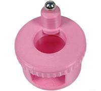 Aprilsunnyzone Aimant rotatif à double extrémité œil de chat pour nail art avec boule en acier pour soutenir les champs magnétiques de vernis gel (rose fleur)