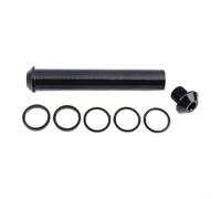 Aprilsunnyzone Axe traversant de 20 mm pour les applications de moyeu avant de vélo nécessitant une performance à haute vitesse et un fonctionnement constant (noir)