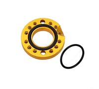 Aprilsunnyzone Bloc de réglage du collecteur d'injection de carburant multi-directionnel pour carburateur de moto 90 cc, 110 cc, 125 cc (doré)