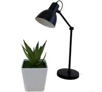 Aprilsunnyzone Bonsaï artificiel carré en plastique à l'aloe vera (C)