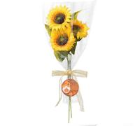 Aprilsunnyzone Bouquet de tournesol à faire soi-même pour construire des centres de table personnalisés pour les dîners, les brunchs et les environnements d'hébergement social occasionnels