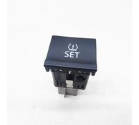 Aprilsunnyzone Bouton de pression des pneus 6RD927121 pour Polo 2014-2018 ABS noir remplacement console centrale