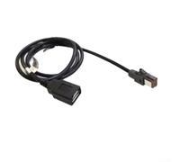Aprilsunnyzone Câble adaptateur USB d'entrée audio de voiture pour Outback Système stéréo de voiture Lecteur de musique Fil de connexion