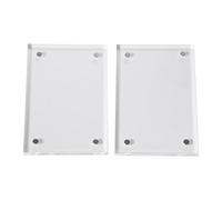 Aprilsunnyzone Cadre photo robuste en acrylique transparent avec aimant pour un affichage sécurisé des moments précieux dans n'importe quel environnement (5,5 x 8,2 cm)