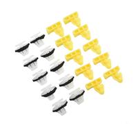 Aprilsunnyzone Clips de garniture d'arche de roue de voiture pour Nissan pour X-Trail T31 2007-2014, moulage d'aile avant et arrière, fixations de rechange en plastique, facile à installer