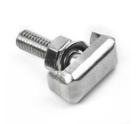 Aprilsunnyzone Connecteur de câble de batterie TBolts pour Cadillac et voitures en acier inoxydable M6 x 2 mm