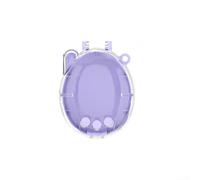Aprilsunnyzone Coque rigide transparente en polycarbonate pour connexion Tamagotchi Protection robuste contre les chutes, les rayures et l'exposition à l'environnement (violet)