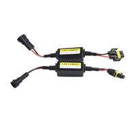 Aprilsunnyzone Décodeur d'erreur pour phare LED H11 Canbus anti-scintillement pour système d'éclairage de véhicule DC 9-36 V étanche Construction métallique