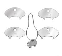 Aprilsunnyzone Design peu encombrant permettant un rangement pratique près des éviers où des contrôles fréquents de l'aérateur sont nécessaires