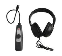 Aprilsunnyzone Détecteur de fuite sous vide et pression pour air, eau, gaz avec détection de fréquence et double système d'alarme pour localiser les petites sources de fuite avec précision