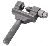 Aprilsunnyzone Disjoncteur de chaîne de moto et outil de retrait de maillon avec fonction de rivetage pour chaînes 420/428/530 portables et construction en alliage d'acier