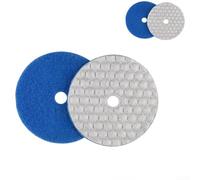 Aprilsunnyzone Disque de polissage diamant sec et humide pour marbre granit (A) 7,6 cm 10,2 cm