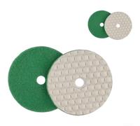 Aprilsunnyzone Disque de polissage diamant sec et humide pour marbre granit (E) 7,6 cm 10,2 cm